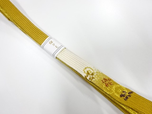  大特価品　上質　未使用品　正絹　撚り房　手組帯締め